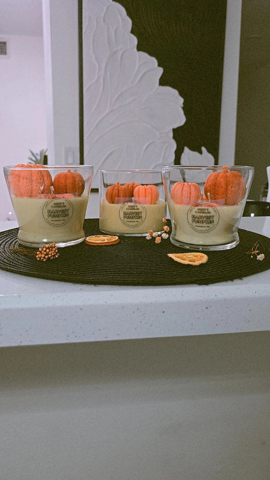 Vela artesanal “Harvest Pumpkin”